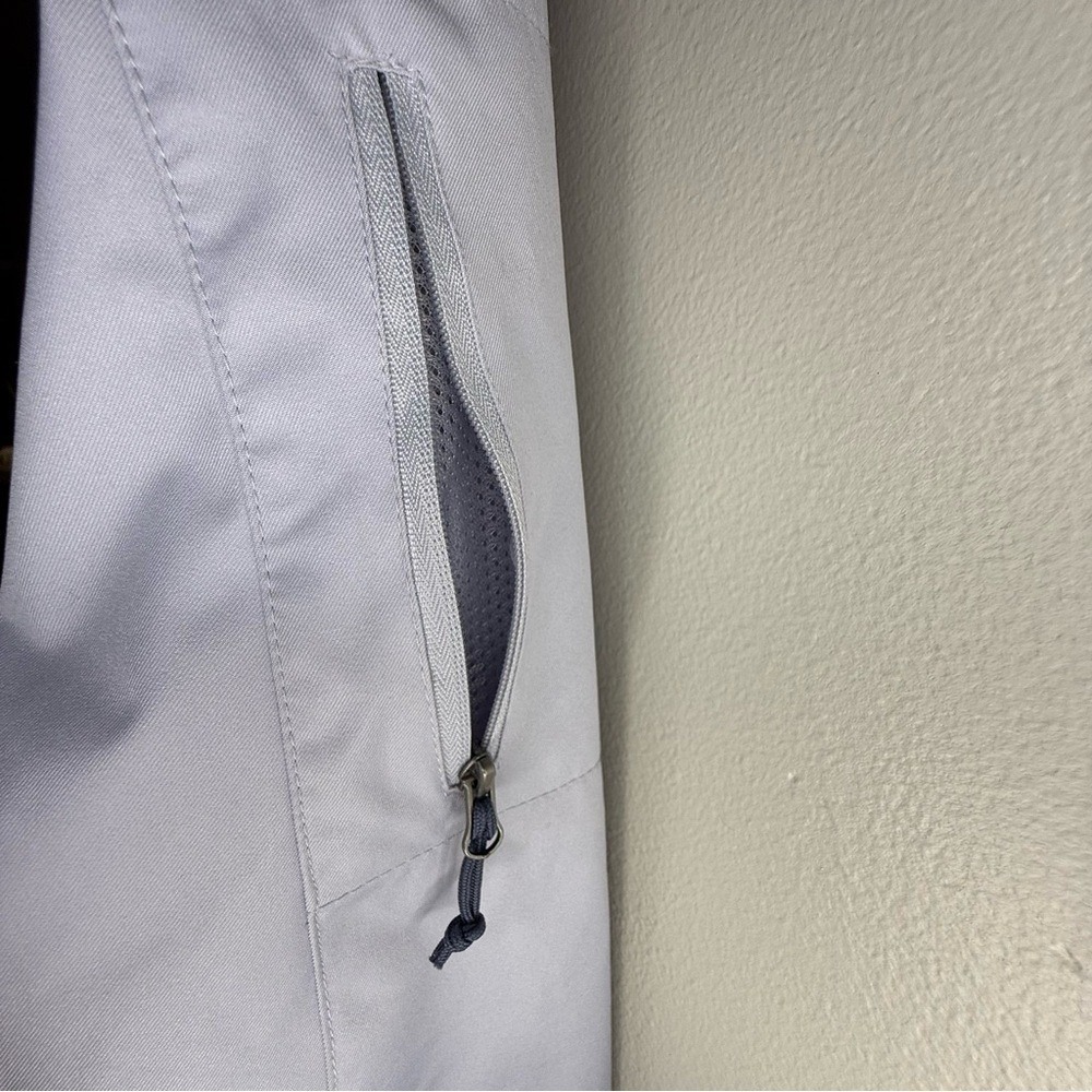 Avalanche Outdoor Supply Co Womens Medium Gray Full Zip Hooded Weather Jacket - Picture 7 of 13